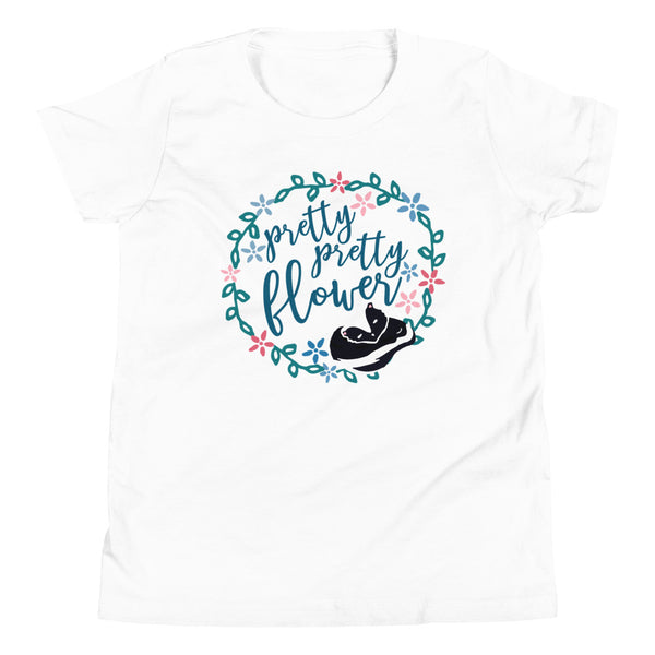 Bambi Kids T-Shirt Pretty Flower Skunk Kids T-Shirt