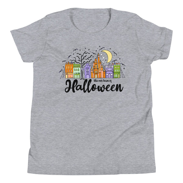 Main Street Halloween Kid's T-Shirt Disney Halloween Shirt This our Town Kid's T-Shirt