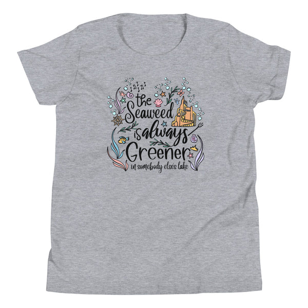 Little Mermaid Seaweed Kid's T-Shirt Disney Shirt Disney Mermaid Under the Sea Kid's Shirt