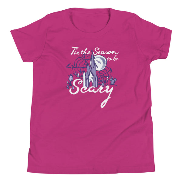 Scary Season Kids T-shirt Disney Halloween Tis the Season to Be Scary Kids T-Shirt