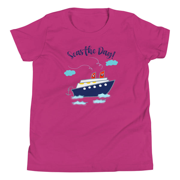 Disney Cruise Seas the Day DCL Youth Short Sleeve T-Shirt
