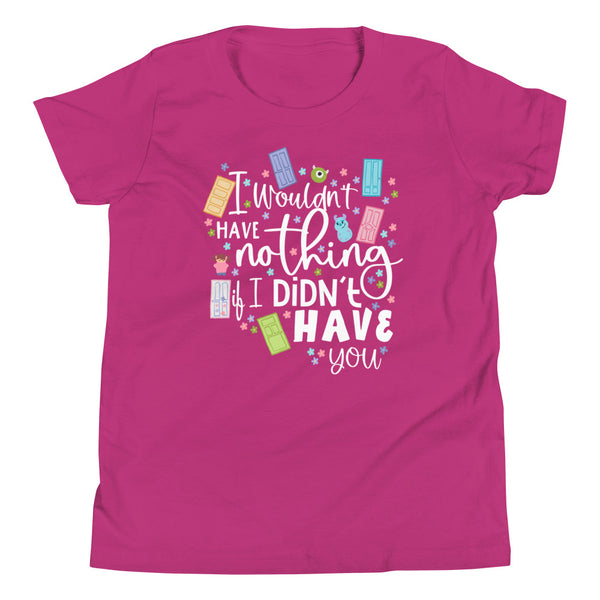 Monster's Inc. Kid's Shirt Disney Shirt I Wouldn't Have Nothing Disney Monsters Inc Kid's Shirt