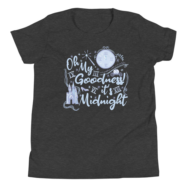 Cinderella Midnight Oh My Goodness Kid's Shirt Disney New Years Cinderella Kid's Shirt