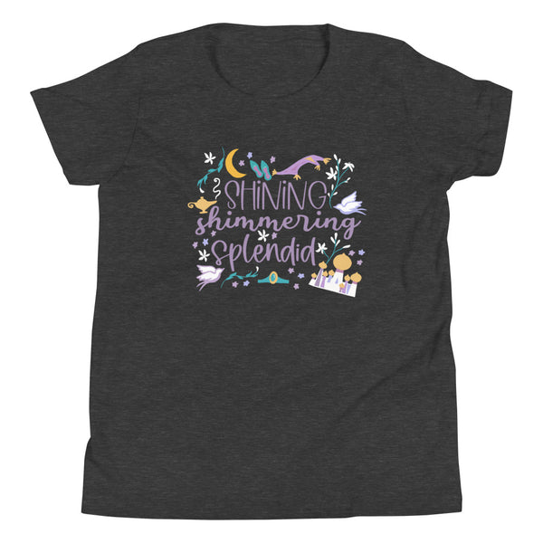 Jasmine Shining Shimmering Kid's Shirt Aladdin Disney Princess Jasmine Kid's Shirt