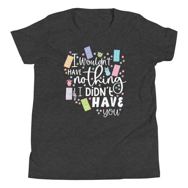 Monster's Inc. Kid's Shirt Disney Shirt I Wouldn't Have Nothing Disney Monsters Inc Kid's Shirt