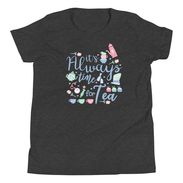 Alice in Wonderland Tea Party Kid's Shirt It's Always Time for Tea Magic Kingdom Kid's Shirt