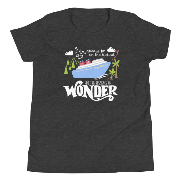 Disney Wonder Cruise Kid's Shirt Disney Family Cruise Vacation Kid's Shirt