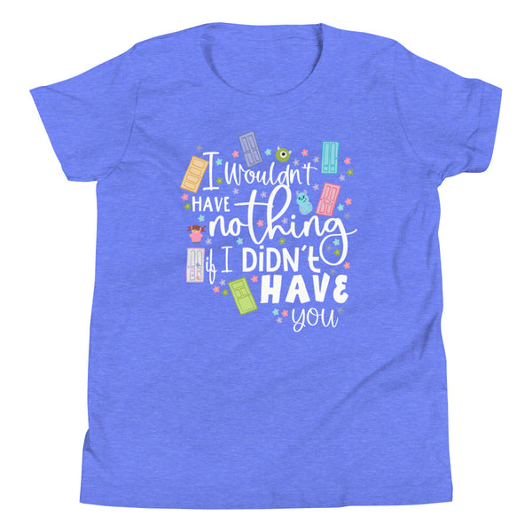 Monster's Inc. Kid's Shirt Disney Shirt I Wouldn't Have Nothing Disney Monsters Inc Kid's Shirt