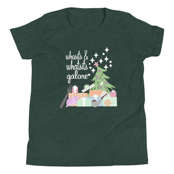 Little Mermaid Christmas Kid's Shirt Disney Christmas Shirt Whosits and Whatsits Kid's Shirt