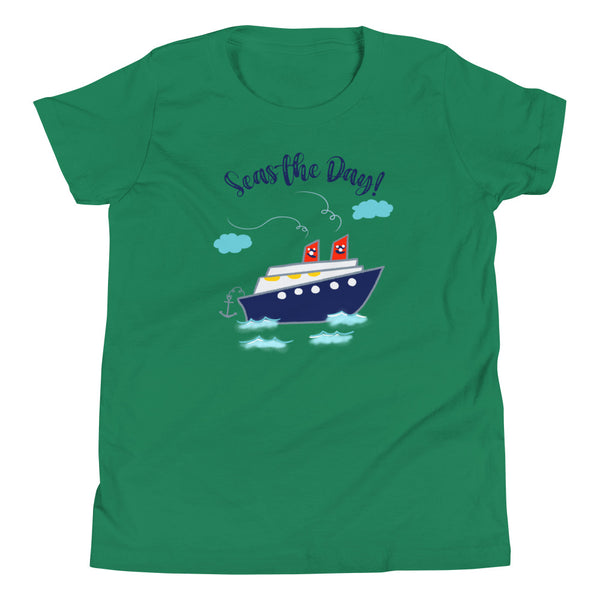 Disney Cruise Seas the Day DCL Youth Short Sleeve T-Shirt