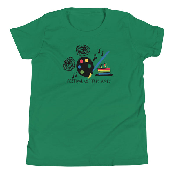 Epcot Mickey Paint Palette Kid's T-Shirt Festival of the Arts Disney Shirt Epcot Kid's Shirt