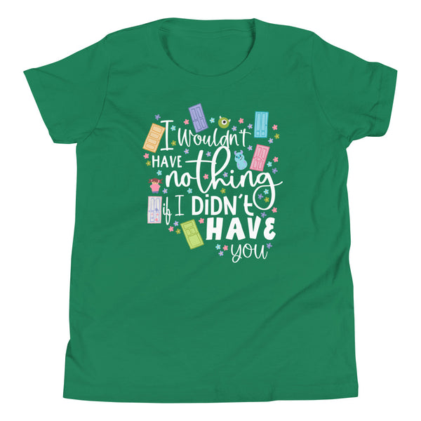 Monster's Inc. Kid's Shirt Disney Shirt I Wouldn't Have Nothing Disney Monsters Inc Kid's Shirt
