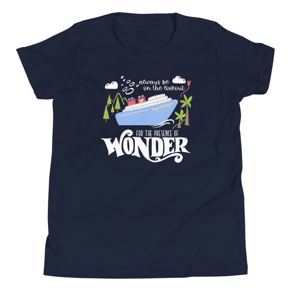 Disney Wonder Cruise Kid's Shirt Disney Family Cruise Vacation Kid's Shirt