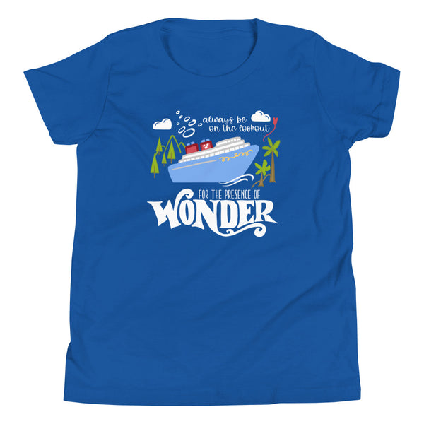 Disney Wonder Cruise Kid's Shirt Disney Family Cruise Vacation Kid's Shirt