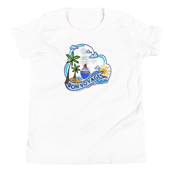 Bon Voyage Kid's T-Shirt Disney Cruise Shirt Castaway Cay Kid's T-shir –  Polka Dot Pixie Shop