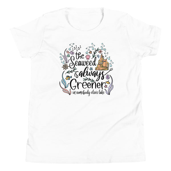 Little Mermaid Seaweed Kid's T-Shirt Disney Shirt Disney Mermaid Under the Sea Kid's Shirt