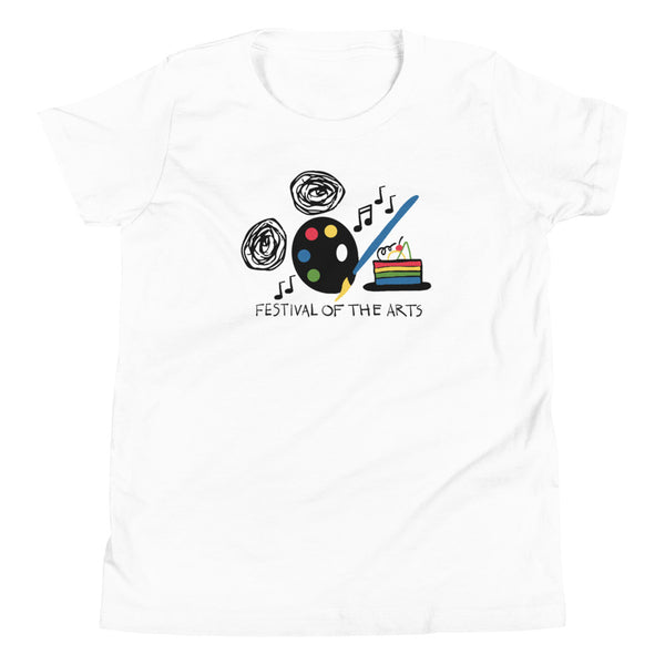 Epcot Mickey Paint Palette Kid's T-Shirt Festival of the Arts Disney Shirt Epcot Kid's Shirt