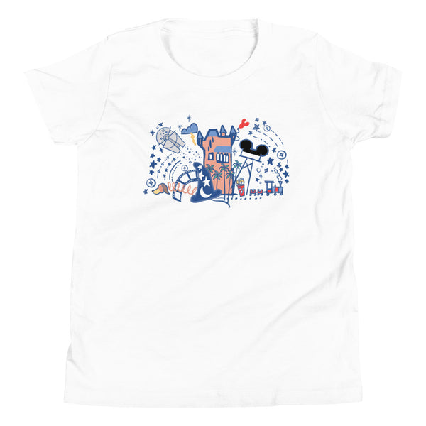 Hollywood Studios Kid's T-Shirt Disney Parks Shirt Tower of Terror Disney World Kid's Shirt