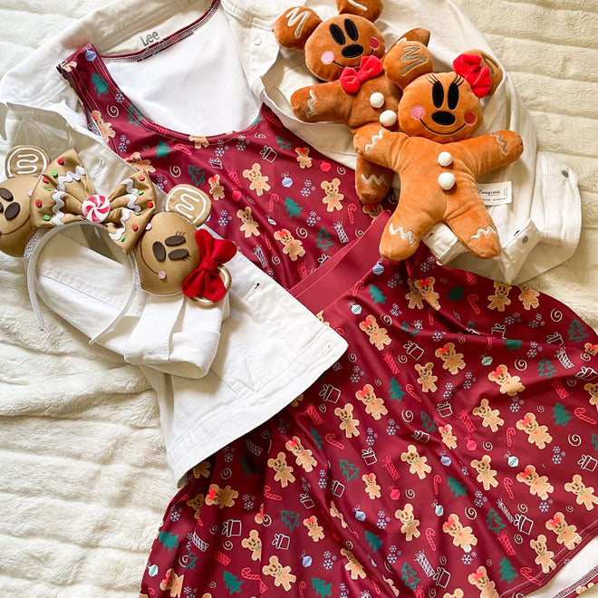 Gingerbread Mickey and Minnie