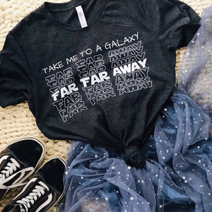 galaxy star wars far far away shirt