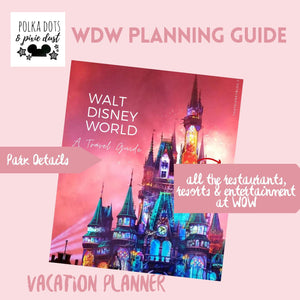Walt Disney World Checklists Planning Guide E-Book