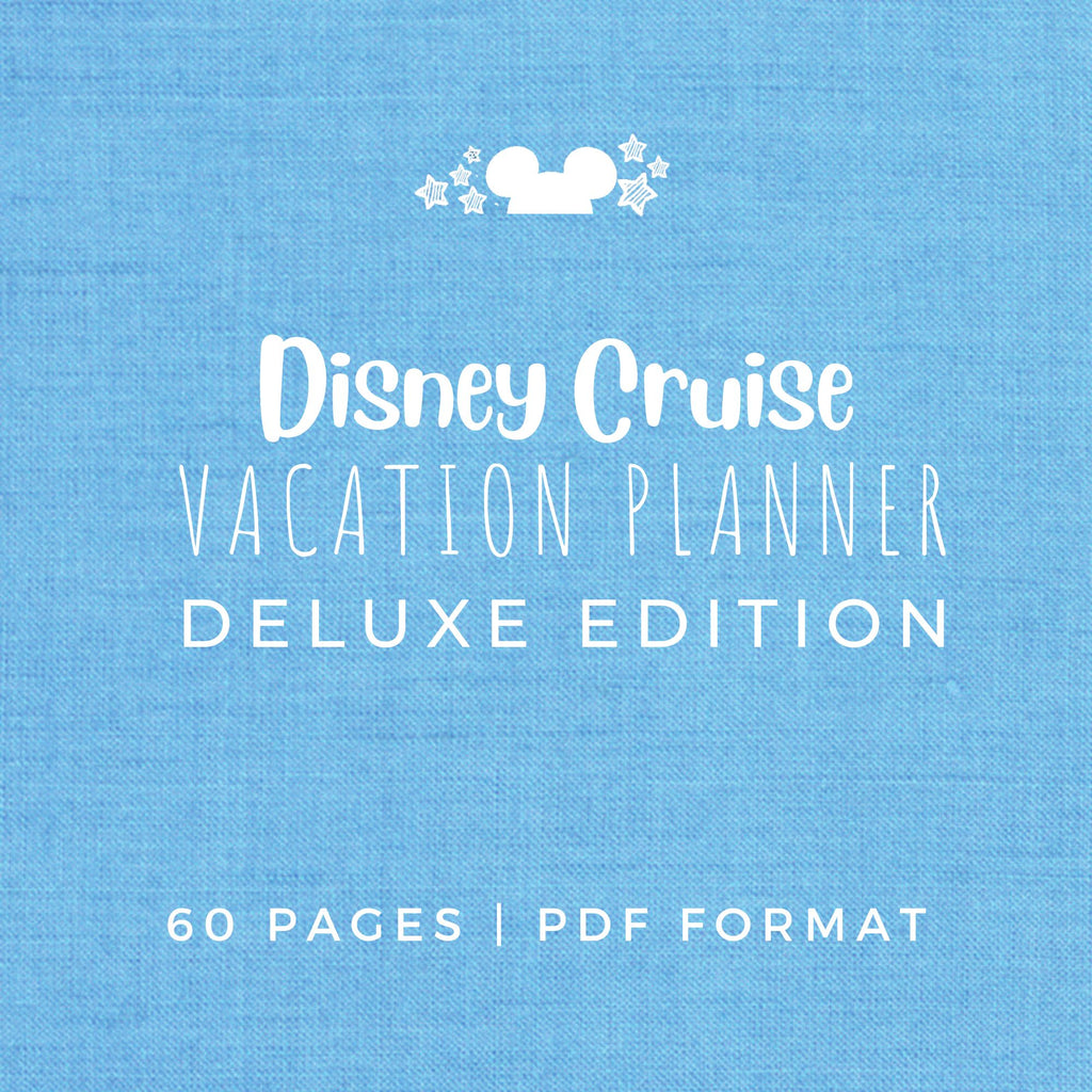 Disney Cruise Vacation Planner DELUXE Planner Printable Polka Dot Disney Cruise Vacation Planner DELUXE Planner Printable Polka Dot