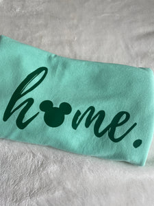Mickey Home Tank Top Comfort Colors- READY TO SHIP- Green Ink - SMALL Island Reef