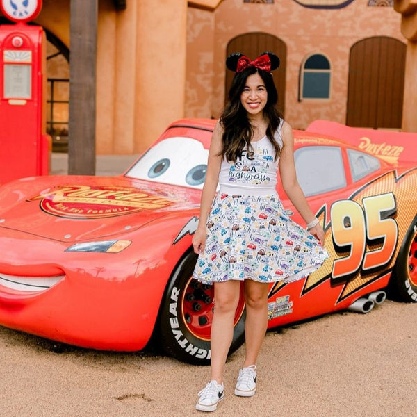 Cars Skirt Disney Skirt Life is a Highway Disney Cars Skirt