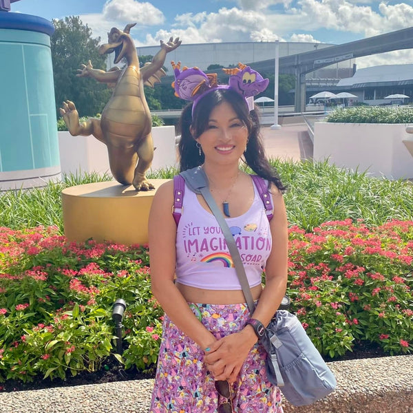 Figment Disney Crop Tank Top Festival of the Arts Imagination Crop Top