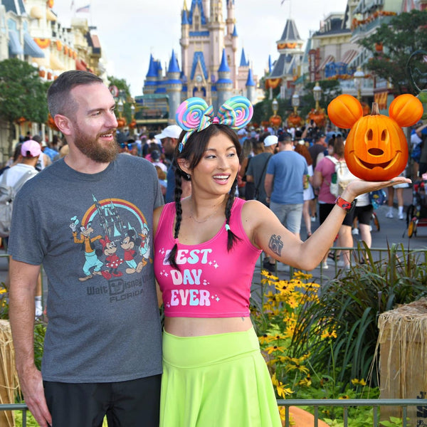 Best Day Ever Disney crop Pastel cute Disney shirt Parks Crop Top