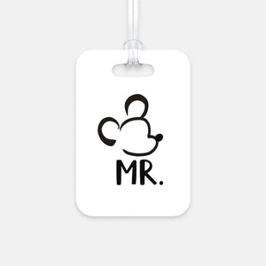 Mickey Luggage Tag Disney Groom Mr. Disney Husband Luggage Tag Disney Wedding Gift Luggage Tag