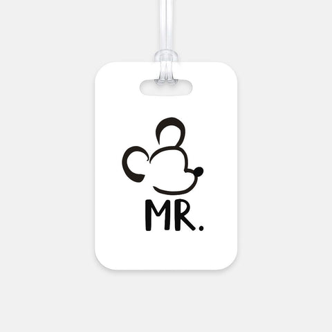 Mickey Luggage Tag Disney Groom Mr. Disney Husband Luggage Tag Disney Wedding Gift Luggage Tag