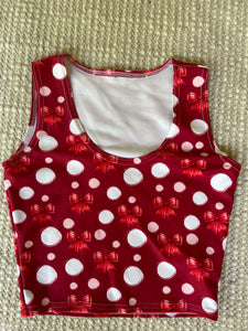 Minnie Mouse Polka dots and bows- READY TO SHIP-XS