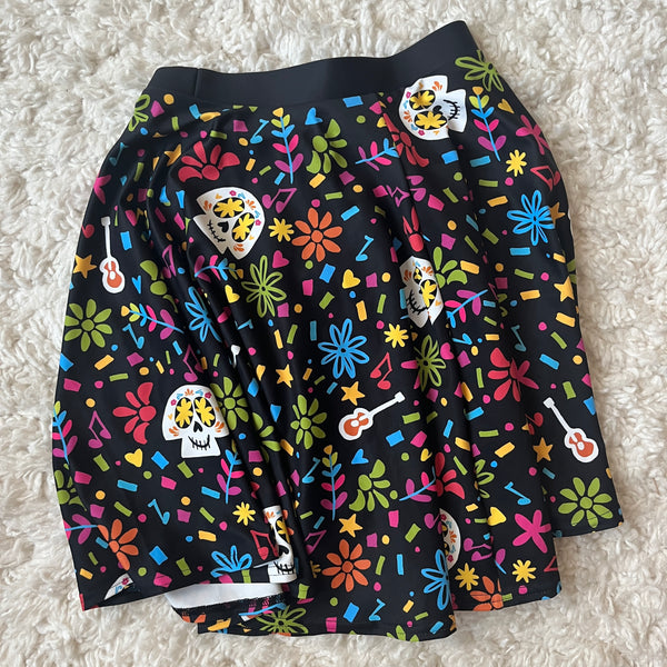 Coco Skater Skirt  - READY TO SHIP-Black- Small