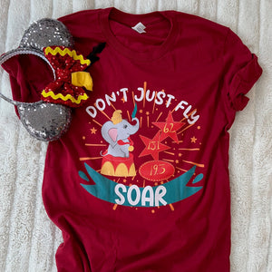 runDisney shirt Dumbo Double Dare Disneyland Challenge Disney Unisex t-shirt