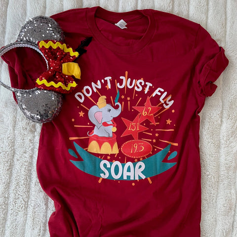 runDisney shirt Dumbo Double Dare Disneyland Challenge Disney Unisex t-shirt
