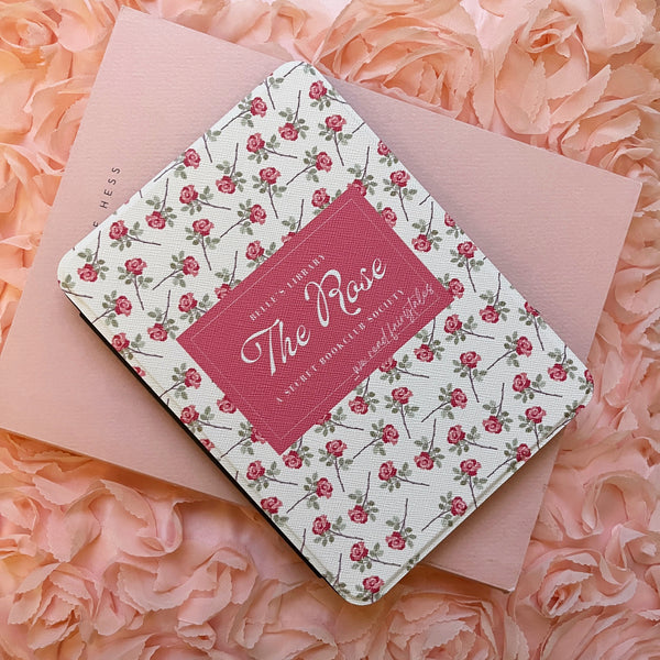 Belle's Library Kindle Case The Rose Bookclub Beauty and the Beast Disney Kindle Paperwhite/Colorsoft 7"