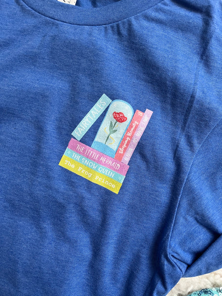 Disney Bookish Princess T-Shirt 2-Sided Disney Princess T-shirt