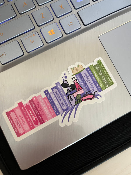 Yzma Books Sticker Emperor's New Groove Disney Villains Sticker Bookish Villains Fairytales Sticker