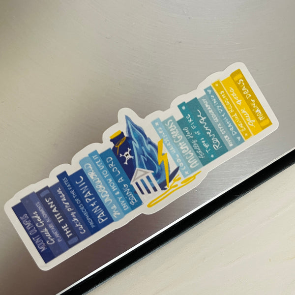 Hades Books Sticker Hercules God of Underworld Disney Villains Sticker Bookish Villains Fairytales Sticker