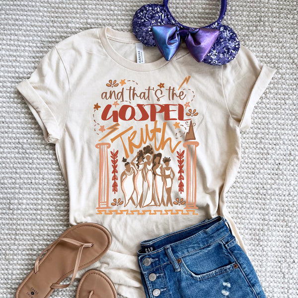 Hercules Muses T-Shirt That's the Gospel Truth Disney T-shirt