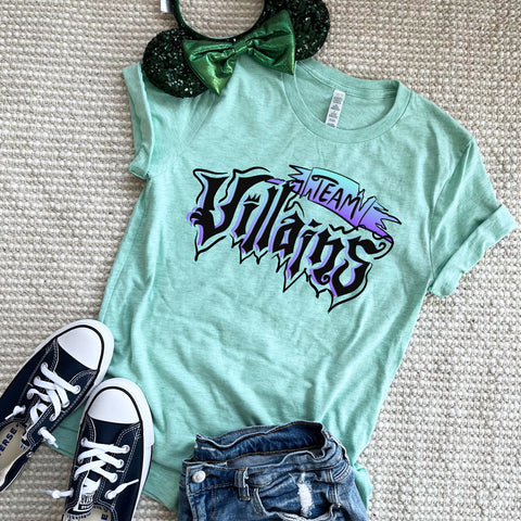 Disney Team Villains T-Shirt Disney Destiny T-Shirt Disney Villains T-Shirt