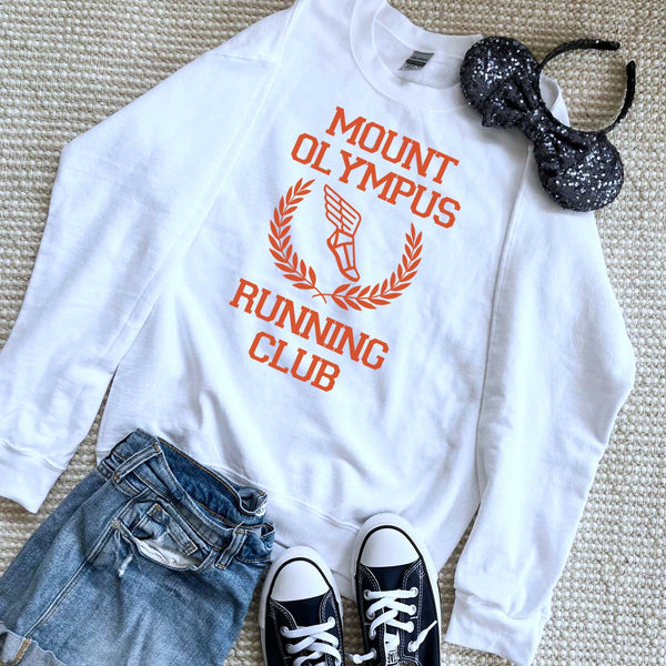 runDisney Collegiate Mount Olympus Sweater Running Club Springtime Surprise training Disney running Unisex Sweatshirt