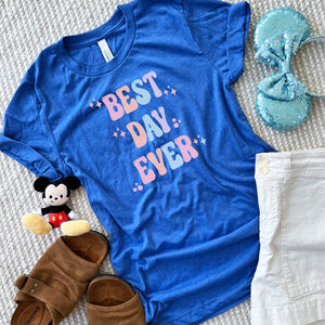 Best Day Ever Disney Pastels cute Disney shirt Parks Unisex t-shirt