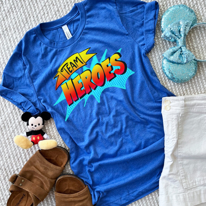 Disney Team Heroes and Villains