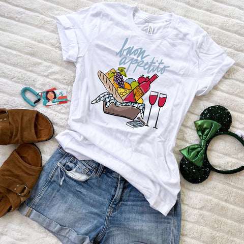 Buon Appetito T-Shirt Epcot Food and Wine Festival Disney Unisex T-shirt