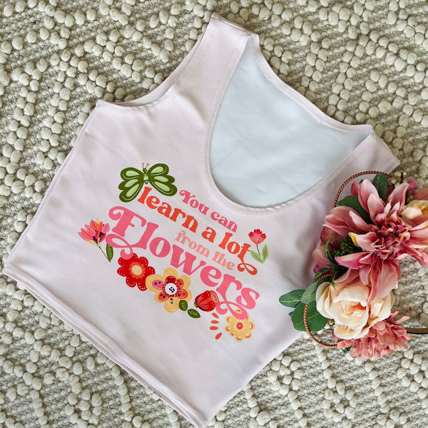 Disney Flower and Garden Crop You can learn a lot from the Flowers Crop Tank Top