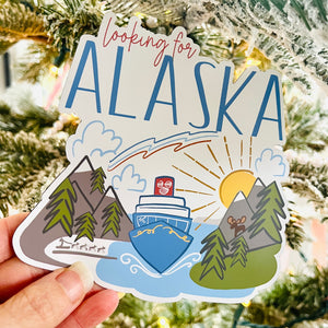 Disney Cruise Alaska Magnet Disney Cruise Door Magnet Writeable 5 x 5