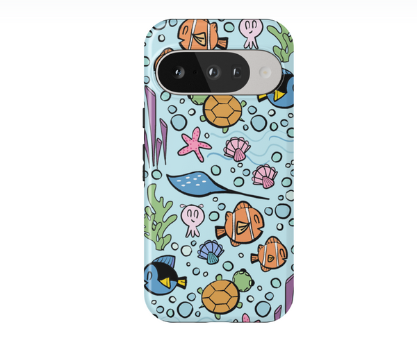 Disney Google Pixel Finding Nemo Disney Fish Ocean Disney Google Phone Case
