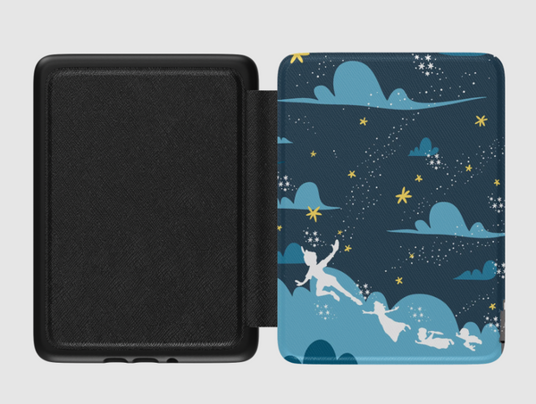 Peter Pan Kindle Case Off to Neverland London Nightsky Disney Kindle Case - Multiple Sizes